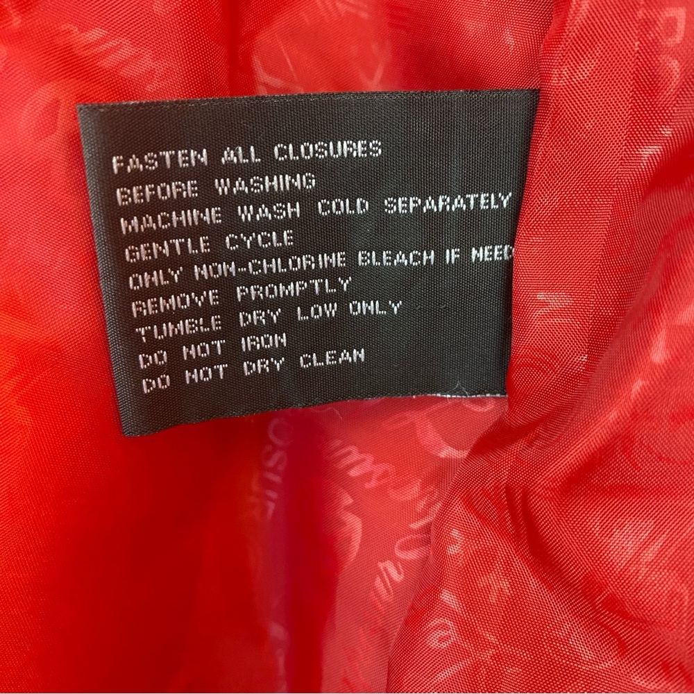 Red Zip-Up Jacket - Picture 5 of 6